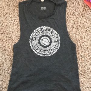 Ivory Ella cut out tank